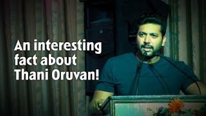 An interesting fact about Thani Oruvan! - BW