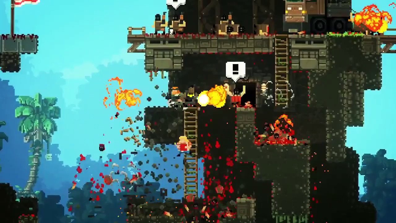 Broforce - Launch Trailer - PS4 [HD]
