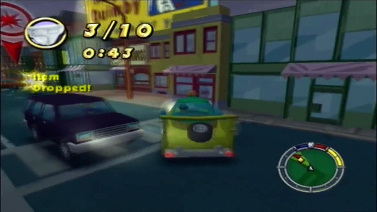 Simpsons Hit and Run walkthrough commentary part 18 - Crazy Edits and Insane Crashes