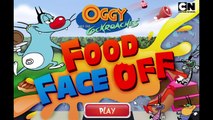 Cartoon Network Games | Oggy and The Cockroaches | Food Face Off