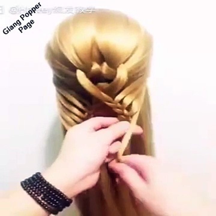 Заплетаем длинные волосы