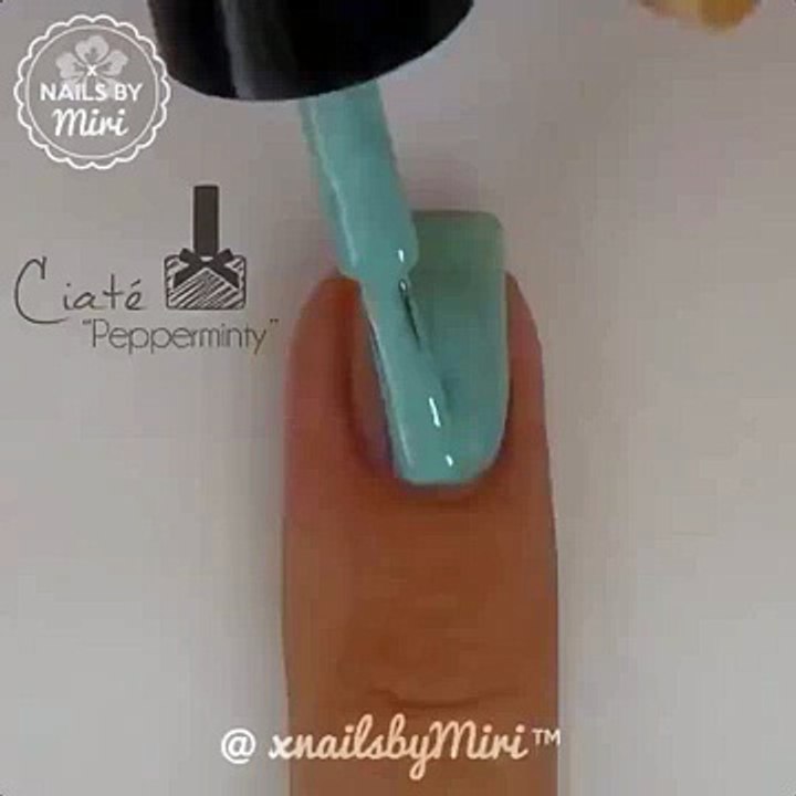 Блестящий маникюр