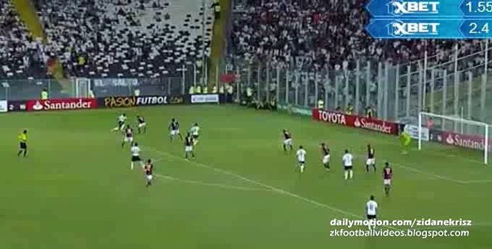 1-0 Esteban Paredes Gol - Colo Colo v. Melgar - Copa Libertadores 24.02.2016