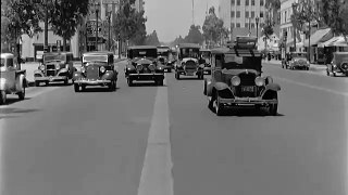 1930 Classic American Cars Beverly Hills Archive Footage