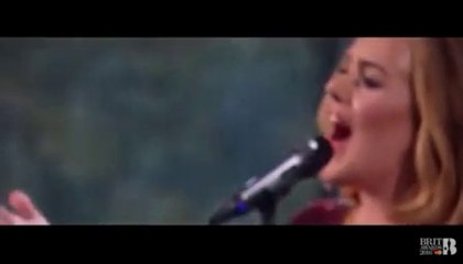 Adele Closes Out The 2016 BRIT Awards With Her Best Version Of When We Were Young EVER!