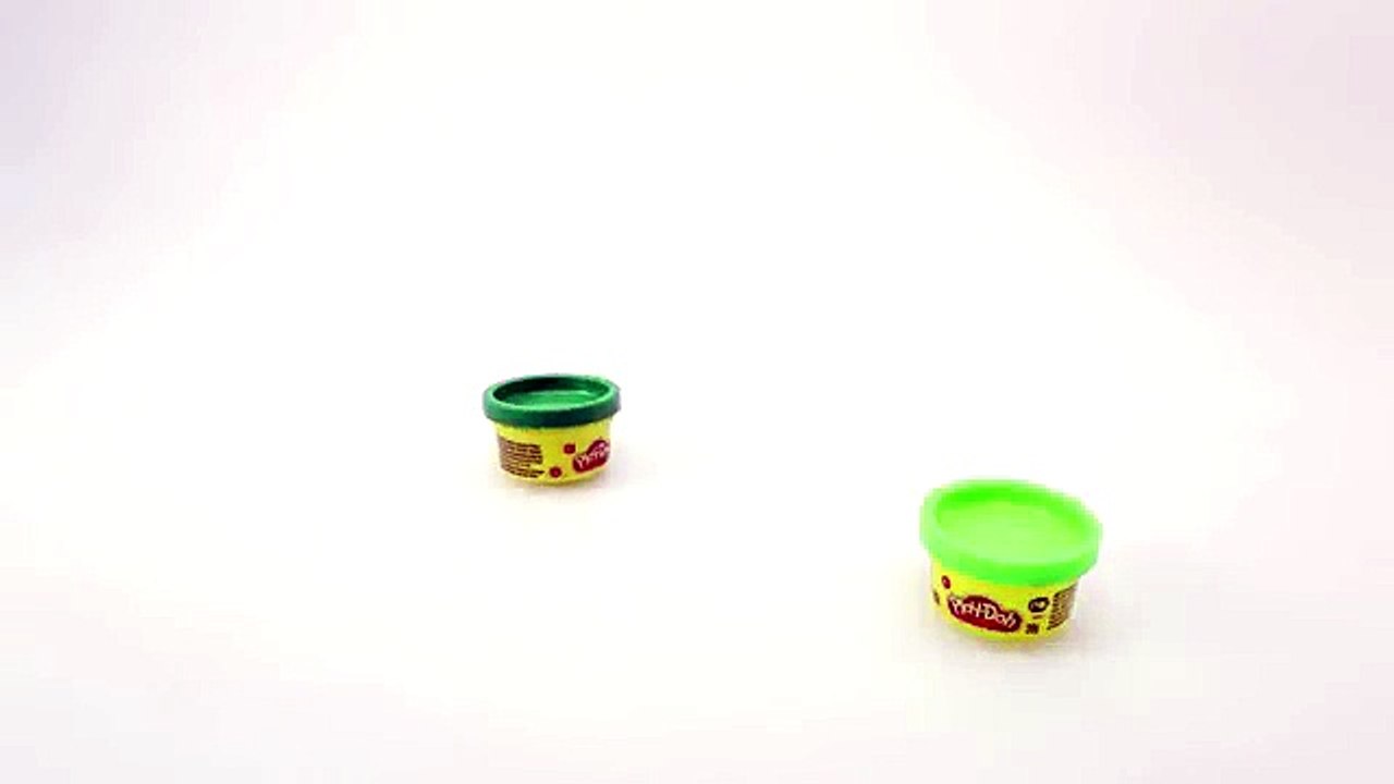 Yo Gabba Gabba STOP MOTION Play doh video --- Nesting Doll Toys Animation