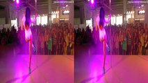 (3D) Pole dance Uliyana (studio Olga Koda) 2014