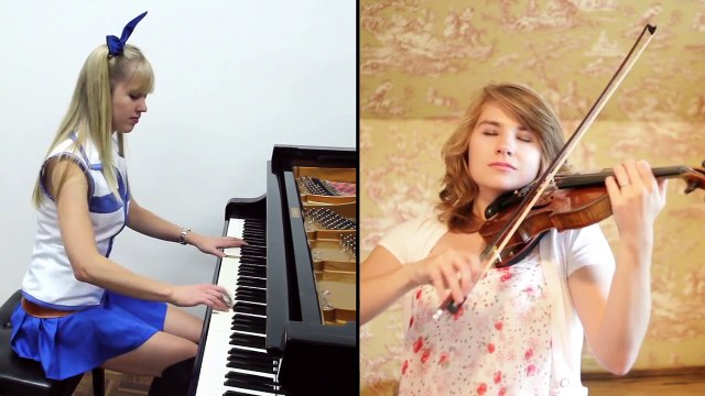 Fairy Tail Main Theme (Violin and Piano) - Taylor Davis and Lara