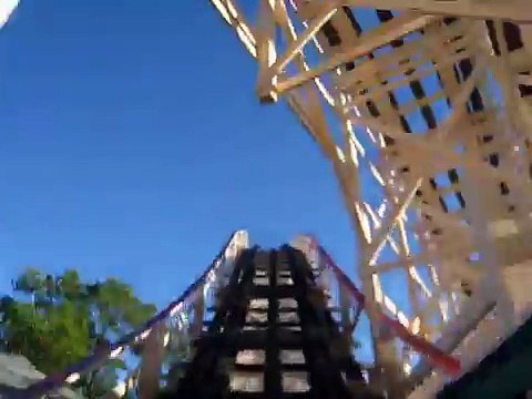 Dragon Coaster Front Row Seat on-ride POV Ryes Playland Park