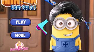 Minion Hair Salon Funny Makeover Game for Kids