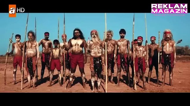 Uludağ Gazoz Olma Efsane Ol Aborjinler Reklamı