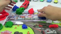 Cars 2 Play-Doh Set Mold a Car Build Play Doh Toy DisneyCarToys Mater Lightning McQueen