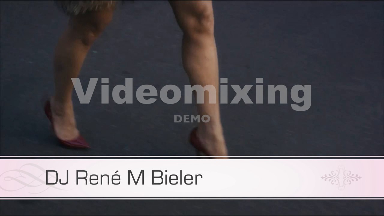 Videomixing DJ René M Bieler