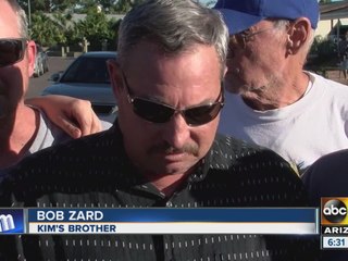 Relatives remember Buckners at crime scene