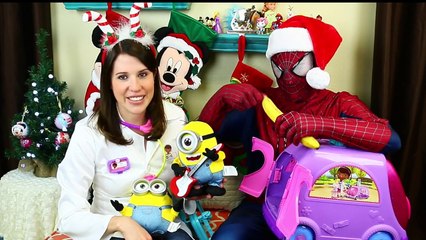 Скачать видео: Doc McStuffins Doc Mobile Toy Hospital with Dr Sandra Fixing New Toys by DisneyCarToys