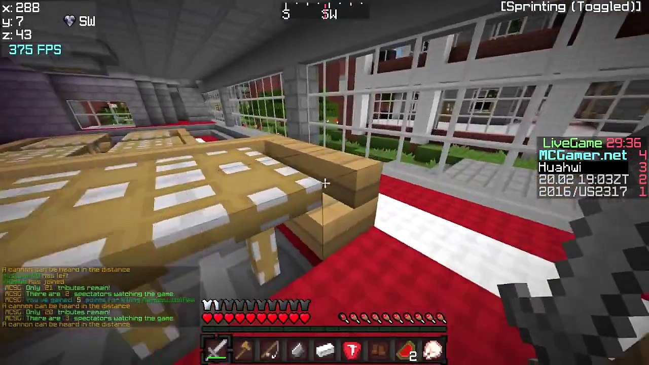 Minecraft Survival Games #253: Toggle Sprint & Sneak