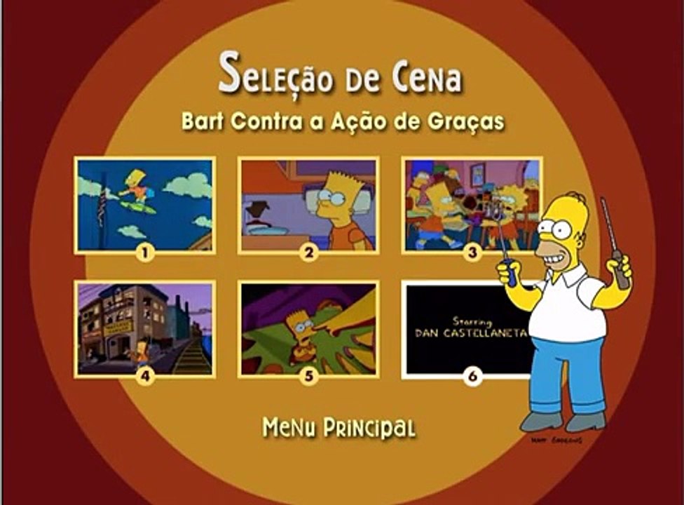 The Simpsons - 2 Season DVD Menu (Disc 2)