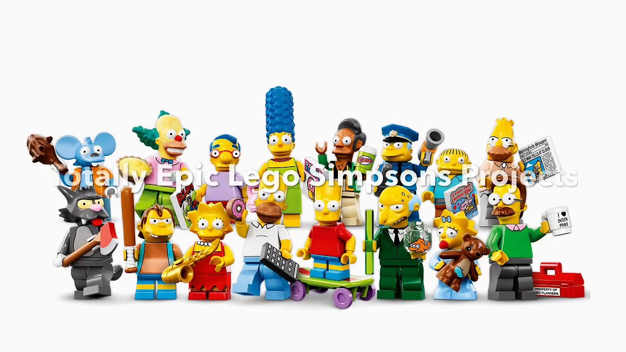 lego simpsons ideas