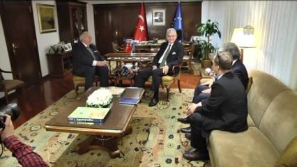 AB Bakanı Bozkır, Erdmann ve Airbus Yöneticilerini Kabul Etti