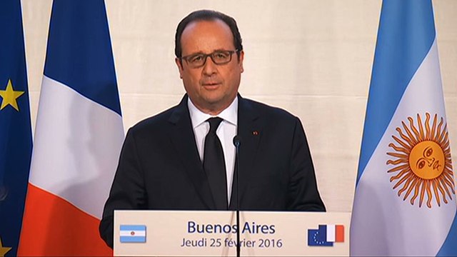 Allocution à l'occasion de la rencontre avec les représentants du monde économique argentin