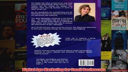 Download PDF  Digital Age Marketing for Small Businesses FULL FREE
