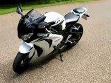 New white/black Honda CBR1000RR 2008 with tail tidy