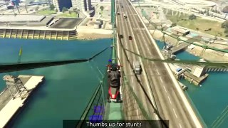 RedKeyMon AMAZING GTA 5 STUNTS & FAILS (GTA 5 Funny Moments)