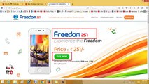 How to Book Freedom 251 Mobile Phone Online Easily only @ 251 (Freedom 251 Booking Proces)