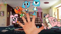 The Amazing World Of Gumball Finger Family Nursery Rhyme Song