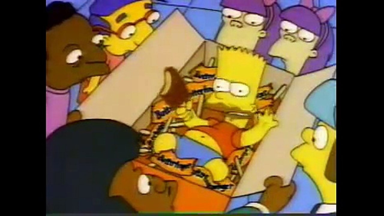 1991 The Simpsons Butterfinger Commercial - Butterfinger Ice Cream Bars