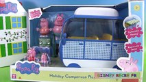 Peppa Pig Camping Car de Vacances Jouet Holiday Campervan Playset