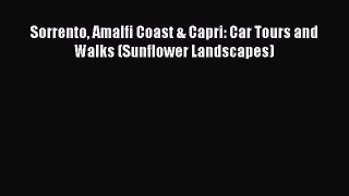 Read Sorrento Amalfi Coast & Capri: Car Tours and Walks (Sunflower Landscapes) Ebook Free