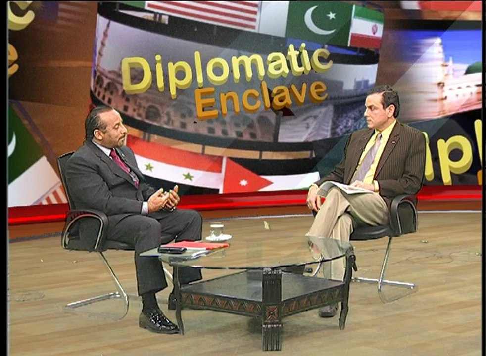 Interview of the Country Representative UNODC for "Diplomatic Enclave with Omar Khalid Butt"