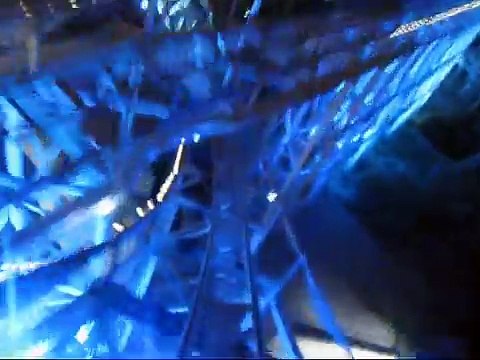 California Screamin at night Front Seat on-ride POV Disneys California Adventure