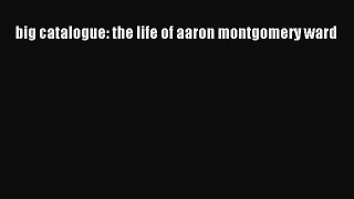 Download big catalogue: the life of aaron montgomery ward  EBook