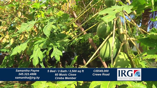 Music Close Family Home For Sale - Cayman Islands Real Estate