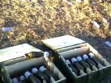 Минометы ДНР ведут огонь / Pro-Russians rebels mortars firing