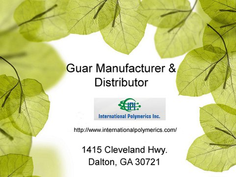 Guar Gum Powder and Guar Gum Splits