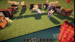 Funny cats and dogs compilation - Minecraft style
