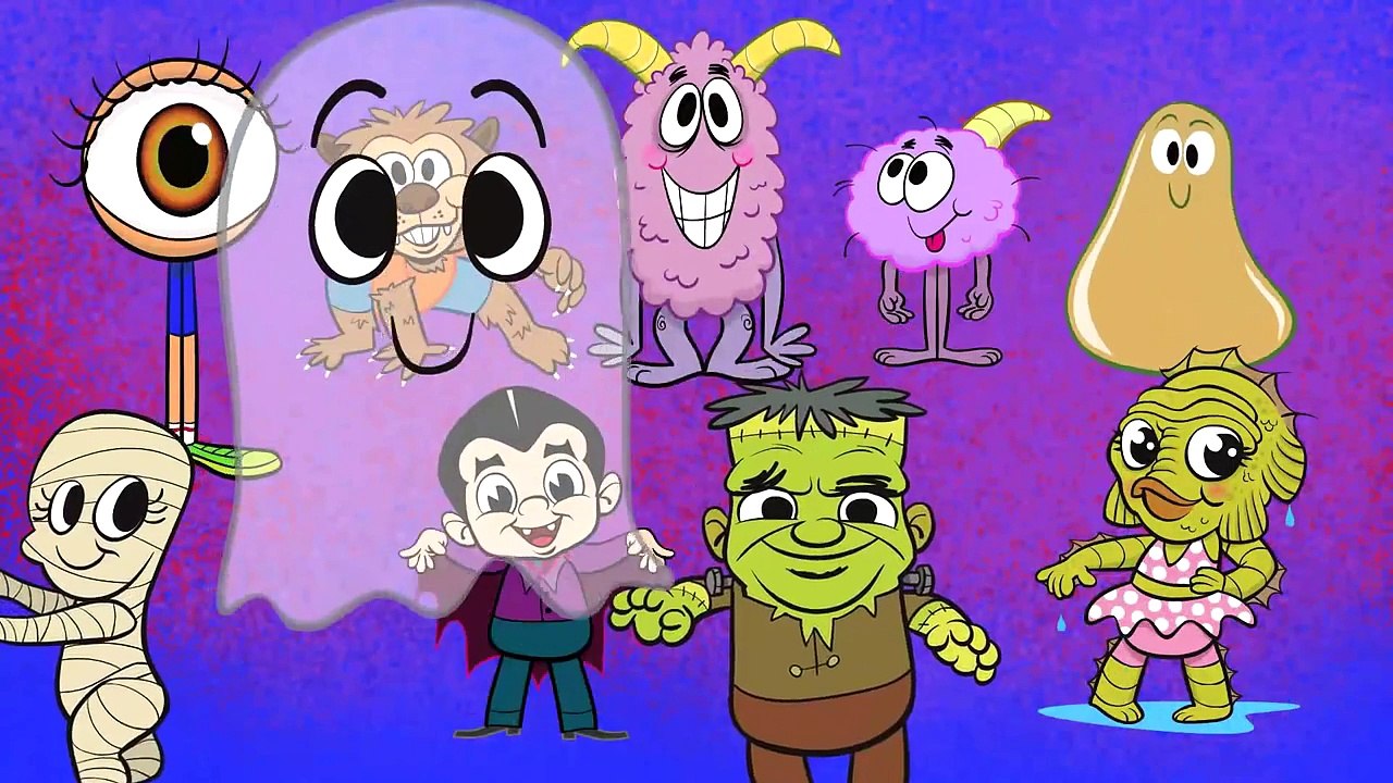 Halloween Songs for Children and Kids Ten Little Monsters Halloween Songs by The Learning