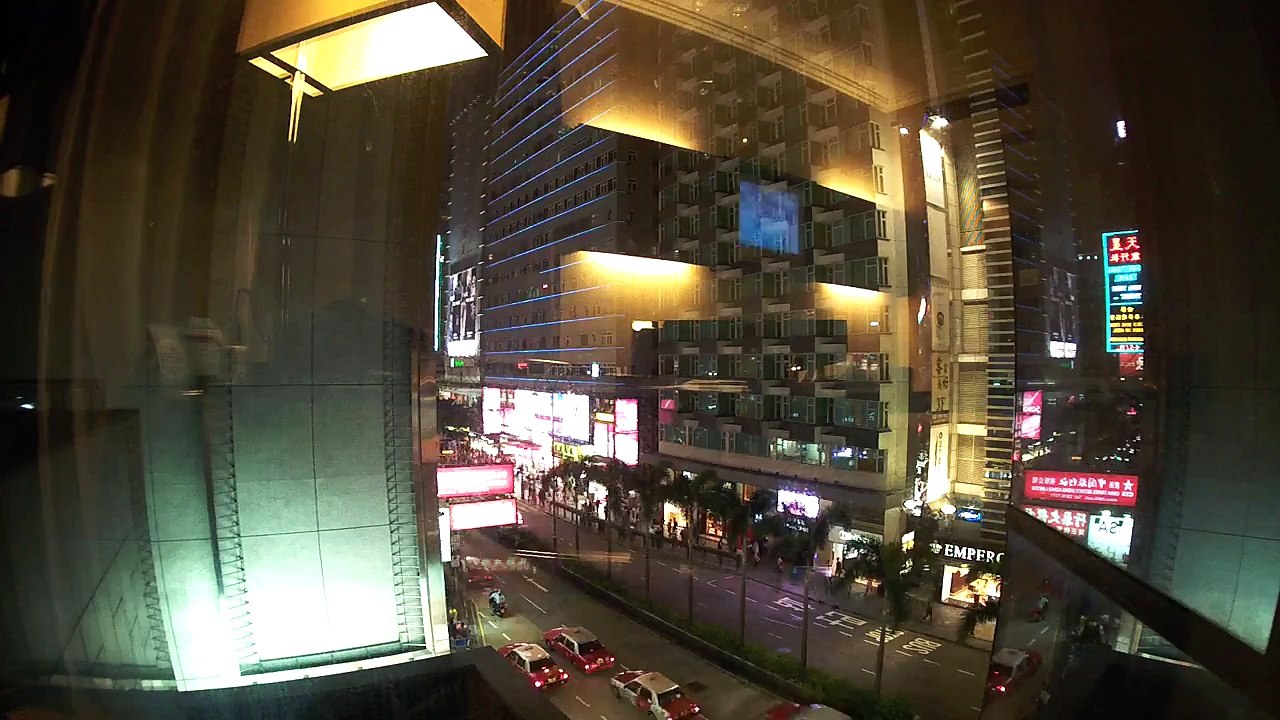 Duran Aqua Cam Tsim Sha Tsui Hankow Rd Night Timelaps Video 2013 침사추이 타임랩스