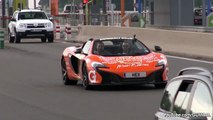 Gumball 3000 - Calais to Paris: Rebellion R2k, Aventador, Brabus G63 6x6