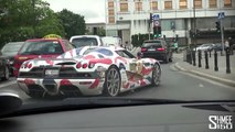 Koenigsegg CCXR on Gumball 3000 2013: Crazy Accelerations and Flyby