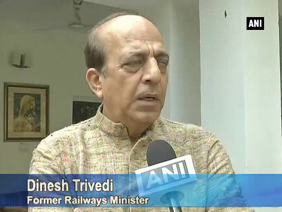 'Railways in crisis going from bad to worse': Dinesh Trivedi