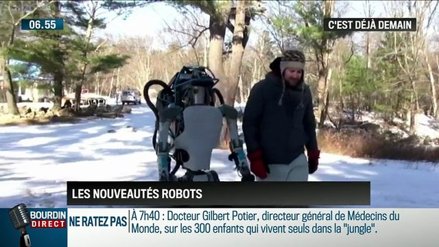 La chronique d'Anthony Morel: Atlas, un incroyable robot humanoïde signé Google - 25/02