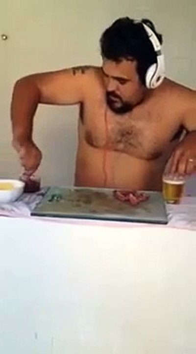 When you want to be a DJ but steak is life  Funny Videos 2016