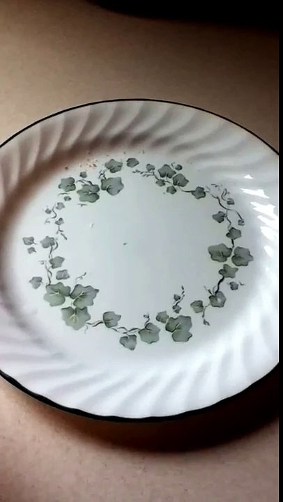 How to put food on a plate