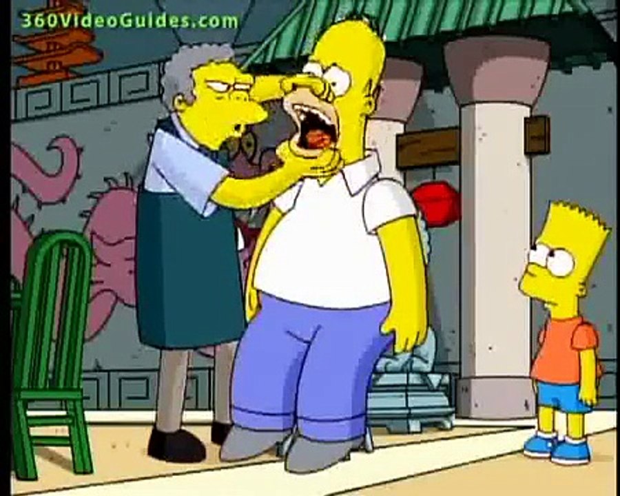 The Simpsons Game - Around the World in 80 Bites - Guide 1/2