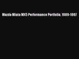 Download Mazda Miata MX5 Performance Portfolio 1989-1997 Read Full Ebook