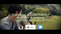 The Maze Runner (2014) Best Buy Exclusvie Blu-ray Steelbook | DVD | Unboxing